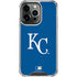 MLB Kansas City Royals - Solid Distressed iPhone 16 Pro Clear Case
